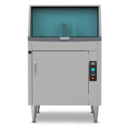 Moyer Diebel DF Revolution 071514 Rotary Glasswashing Machine with Drain Tray, 230/60/1 - DF-REVOLUTION/071514