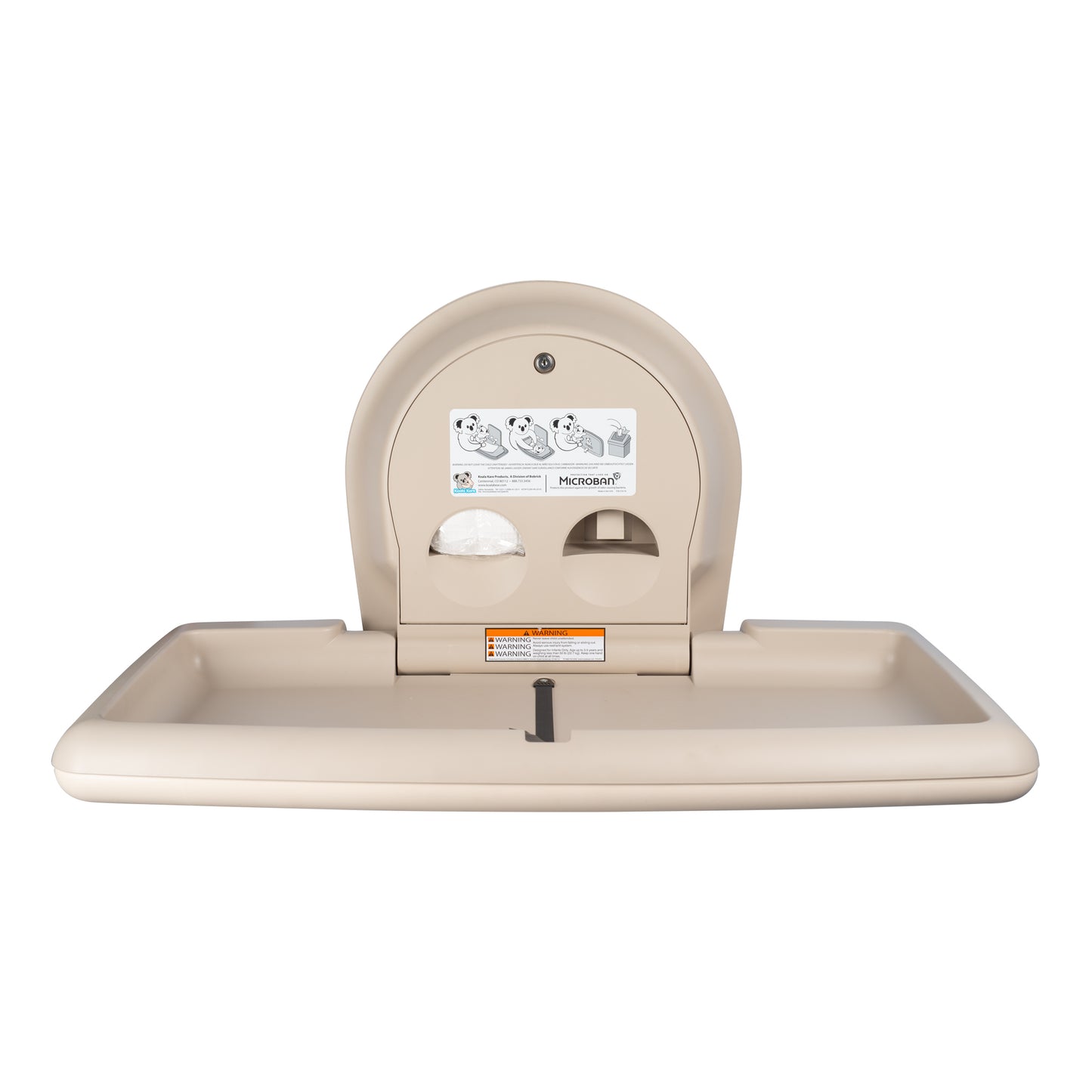 Koala Kare | Baby Changing Station, Horizontal, Beige