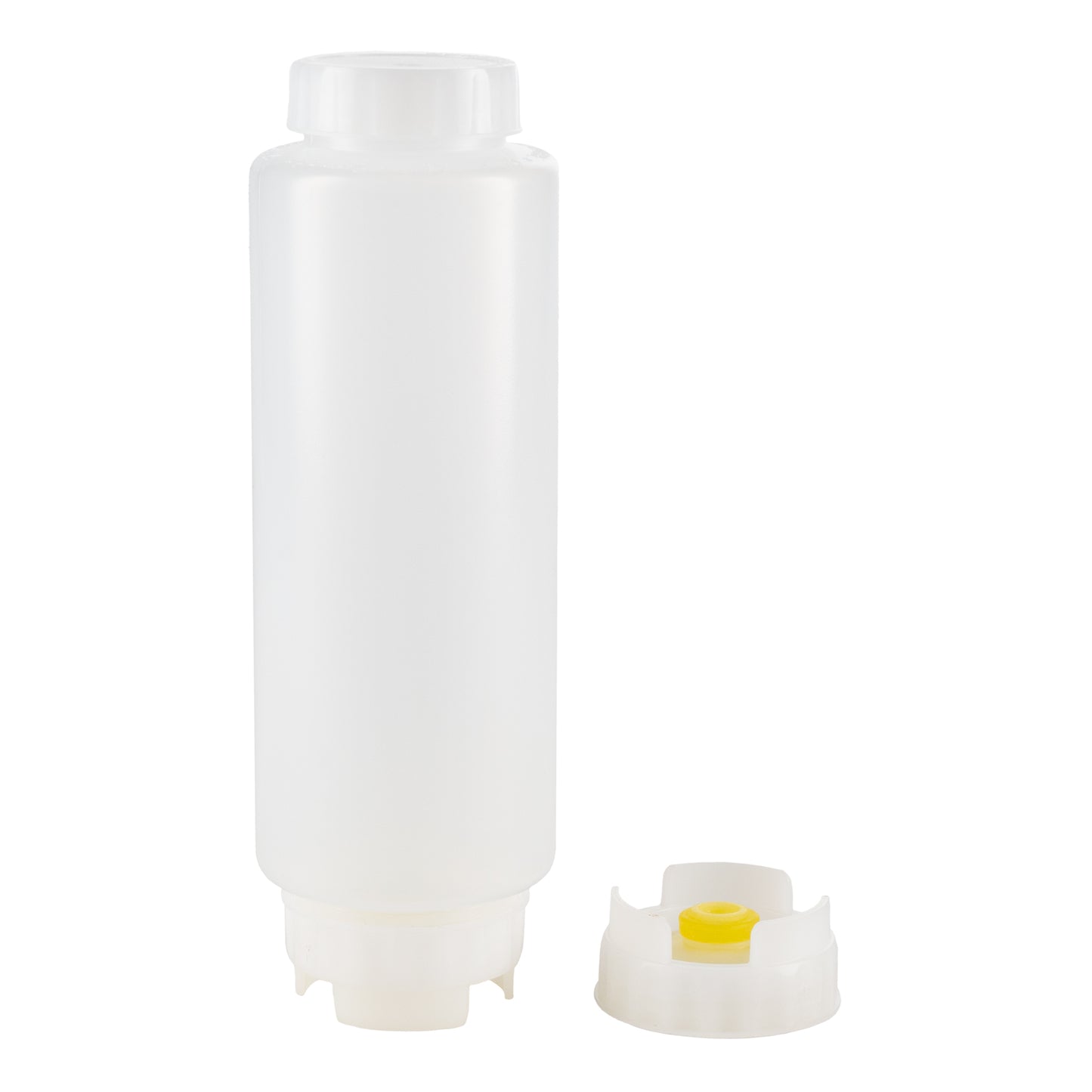 FIFO | FIFO Squeeze Bottle, 20 oz, Medium/Yellow Valve Dispensing Cap