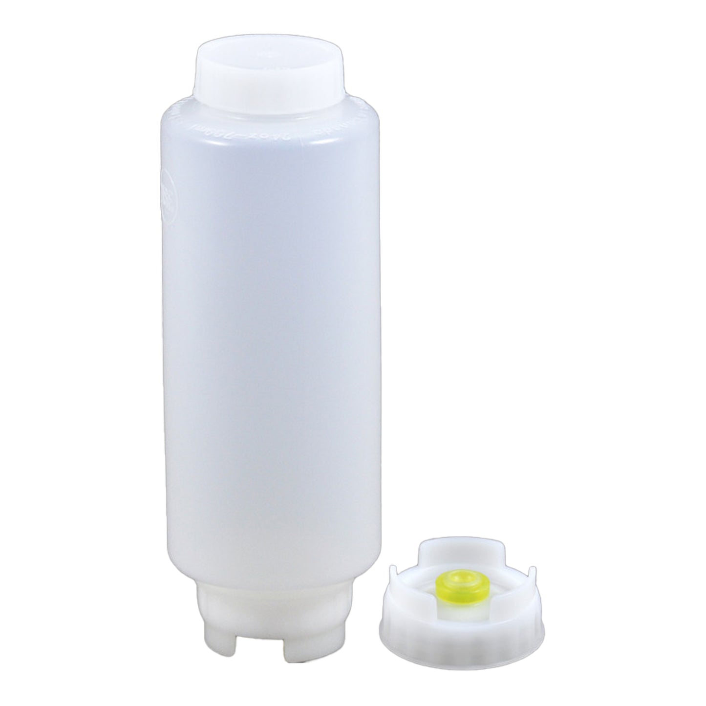 FIFO | FIFO Squeeze Bottle, 24 oz, Medium/Yellow Valve Dispensing Cap