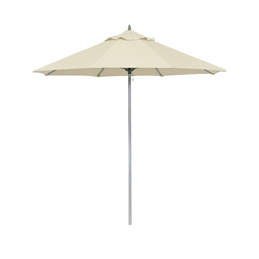 BUM Furniture | Parapluie octogonal Oasis 9', blanc coquillage