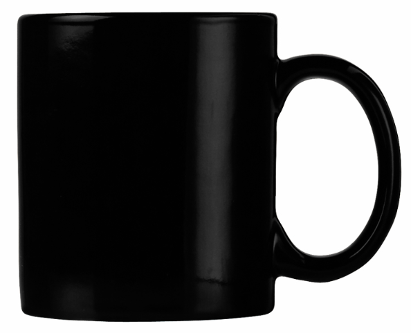 Libbey Ultima Mug, Slate/Black, 12 oz (12-pack) - CM-12-B