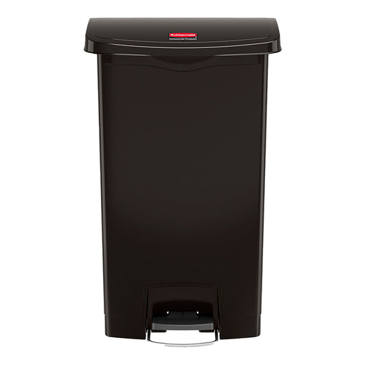 Rubbermaid | Récipient marchepied Steamline, 13 gal, noir