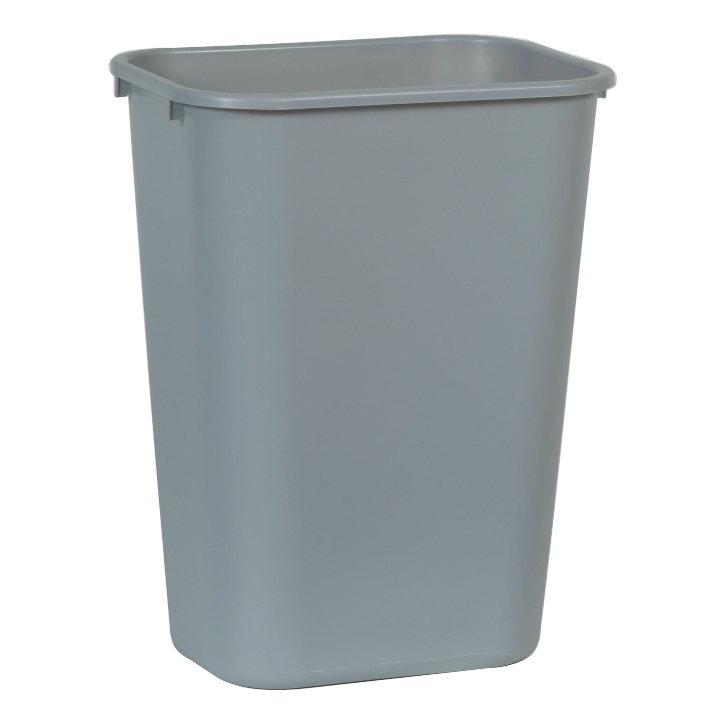 Rubbermaid Wastebasket, 41 qt, Grey - FG295700GRAY