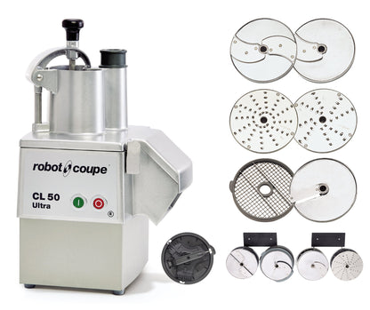 Robot Coupe CL50 Ultra Tex-Mex Continuous Feed Vegetable Prep Food Processor, 120 V - CL50UTEXMEX
