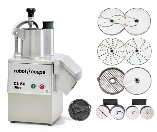 Robot Coupe CL50 Ultra Tex-Mex Continuous Feed Vegetable Prep Food Processor, 120 V - CL50UTEXMEX