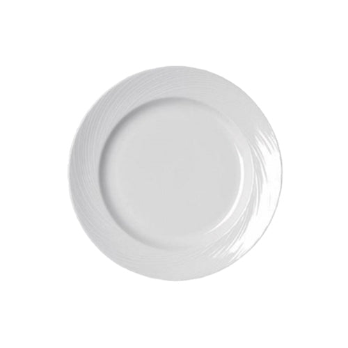 Steelite | Assiette Spyro, 8 po, blanc (paquet de 24)