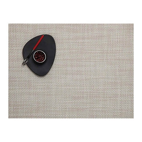 Chilewich Basketweave Rectangular Placemat, 14" x 19", Khaki (12-pack) - 100110-018