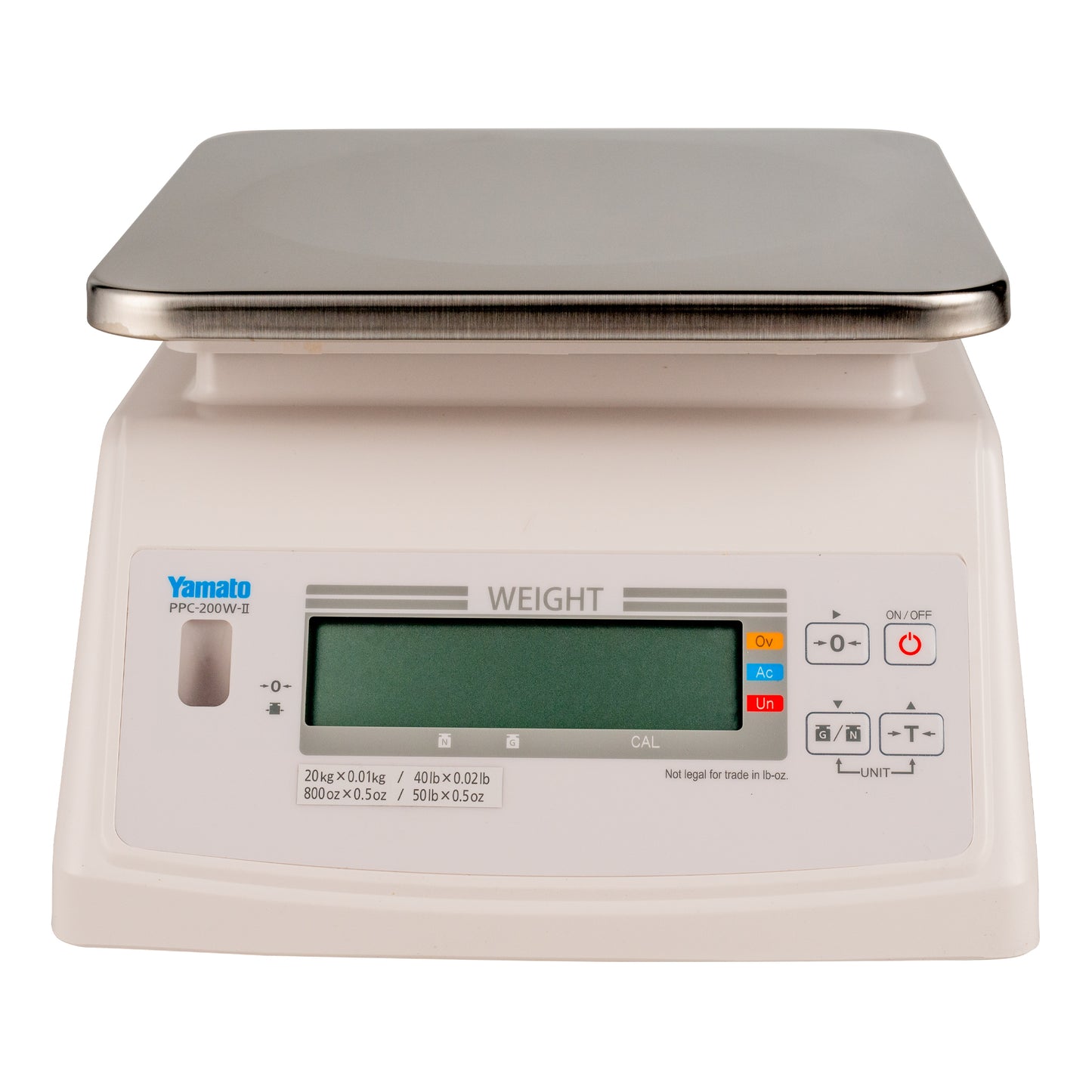 Yamato | Accu-Weigh Digital Scale, Washdown Housing, 5lb