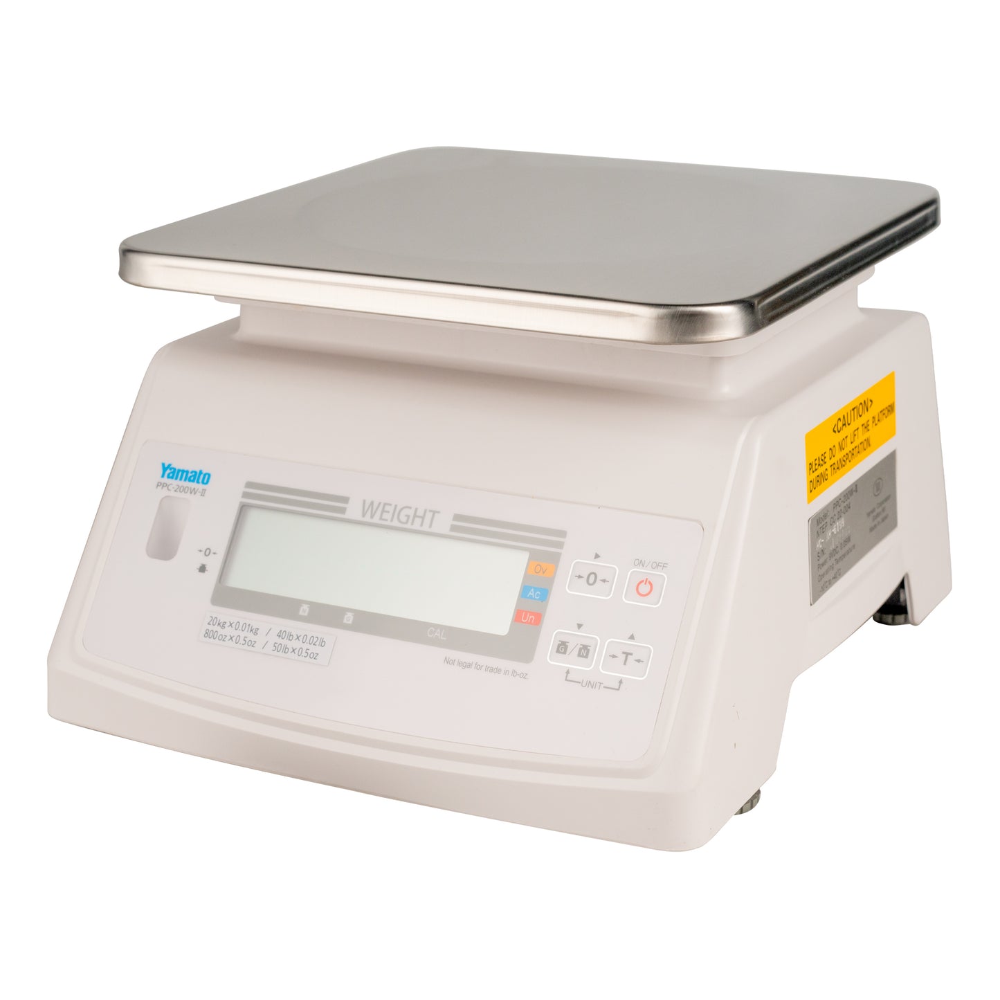 Yamato | Accu-Weigh Digital Scale, Washdown Housing, 5lb