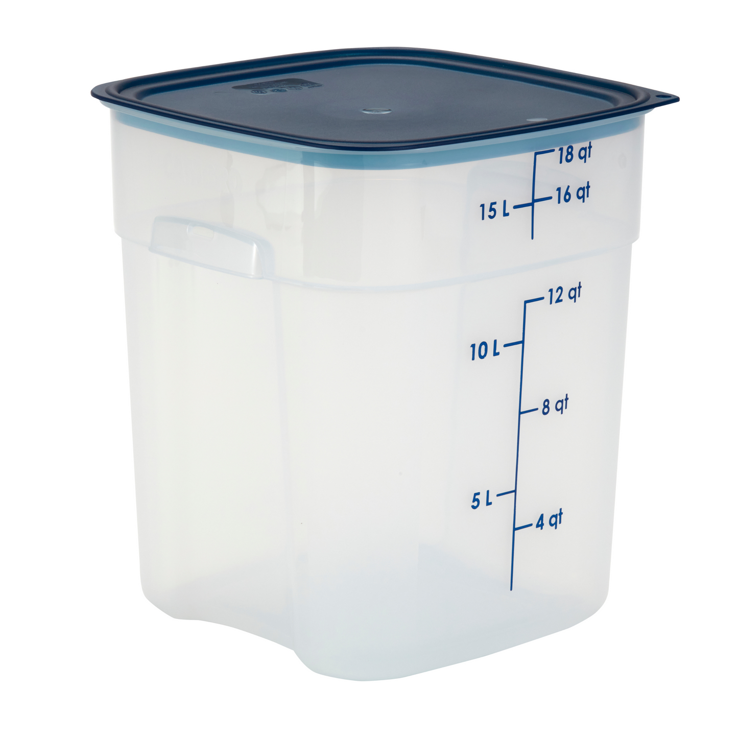 Cambro | CamSquares FreshPro Storage Container, 18 qt, Translucent