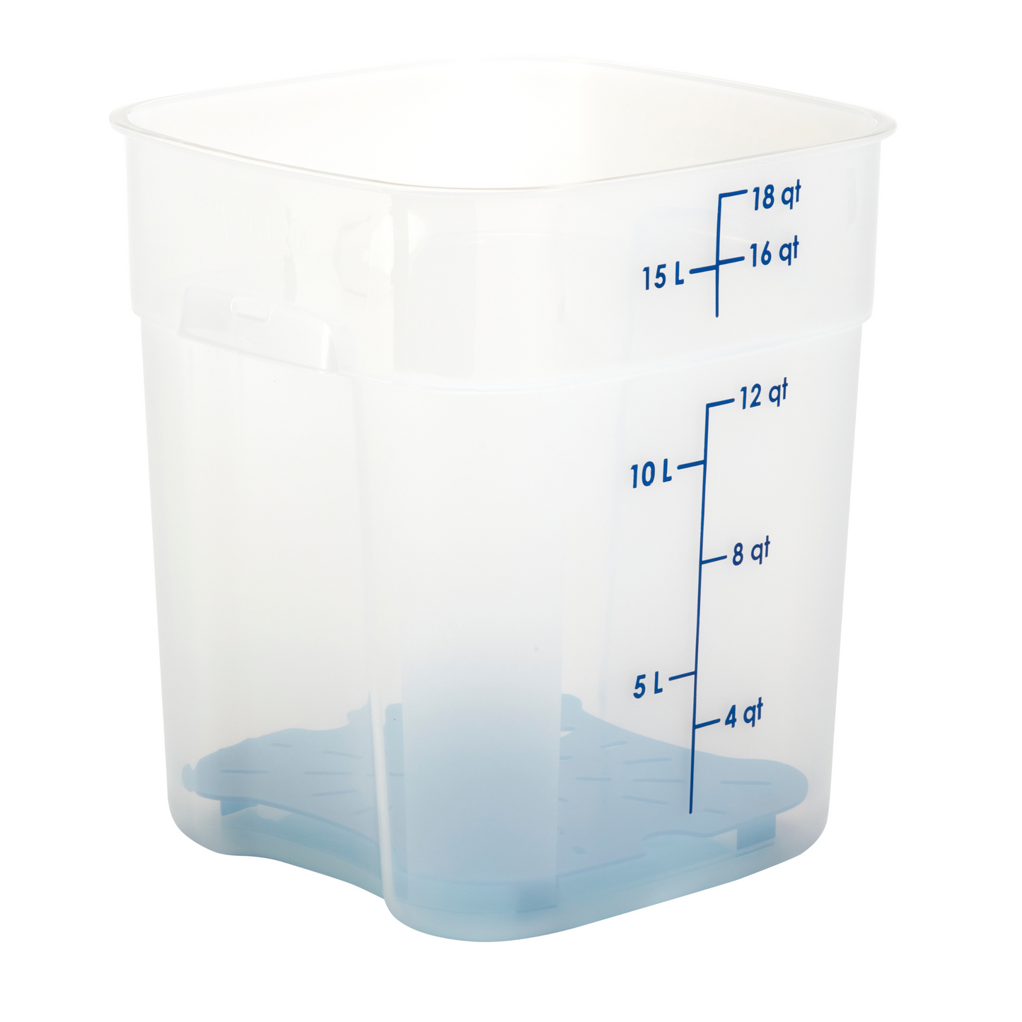 Cambro | CamSquares FreshPro Storage Container, 18 qt, Translucent