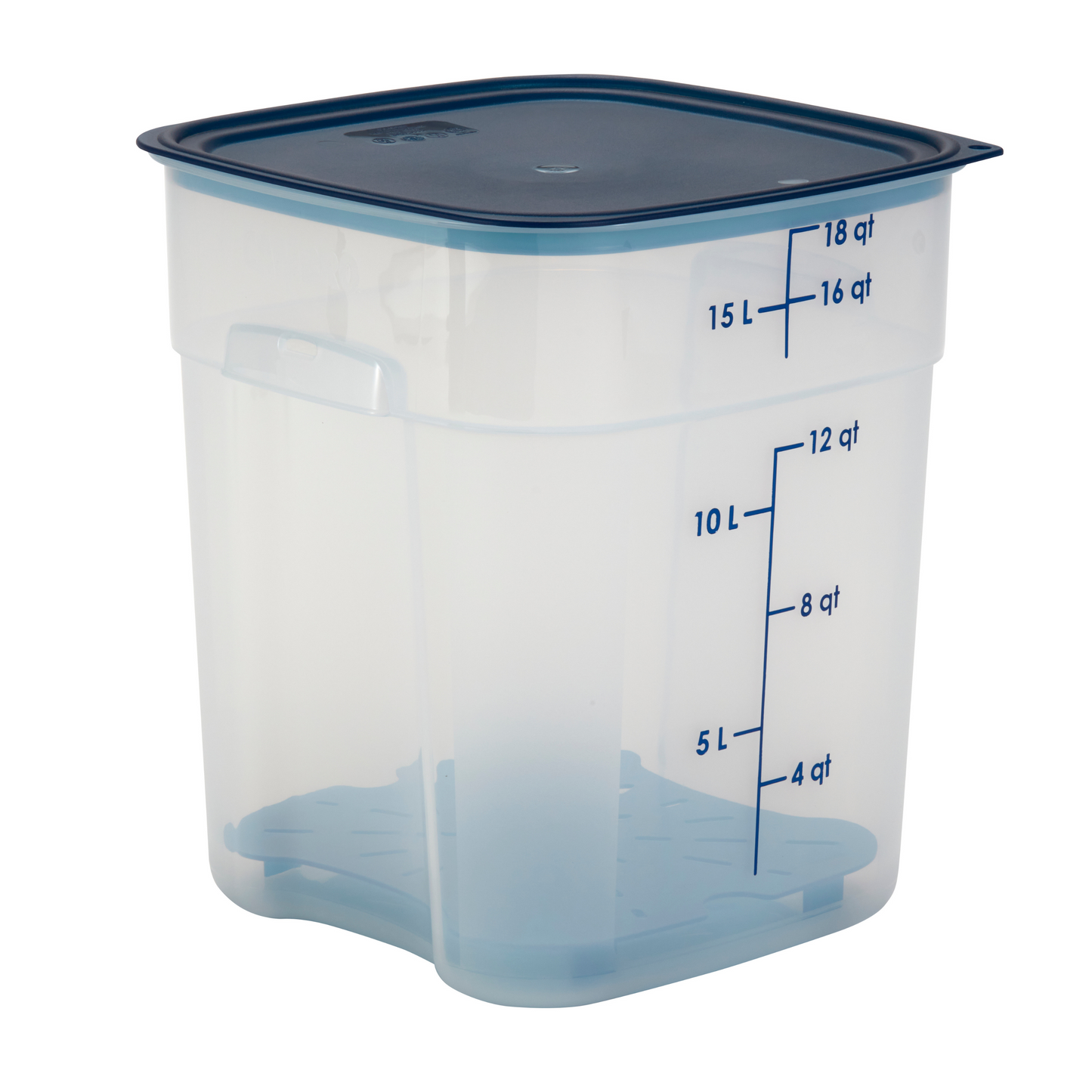 Cambro | CamSquares FreshPro Storage Container, 18 qt, Translucent