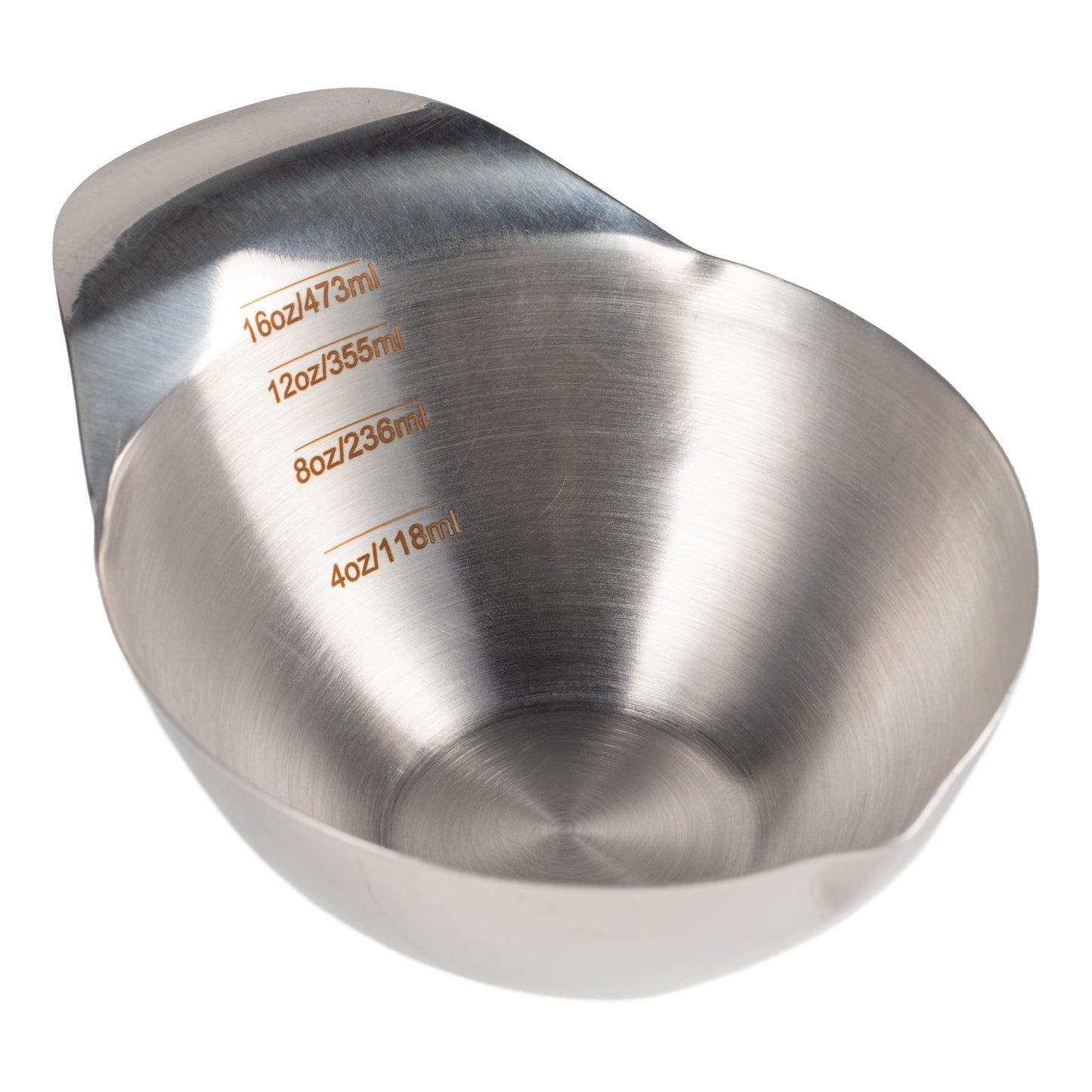 Vollrath | Measured Spouted Transfer Bowl, 16 oz, Stainless Steel