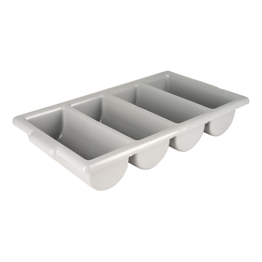 Vollrath | Cutlery Tray, 4 Compartment, Grey