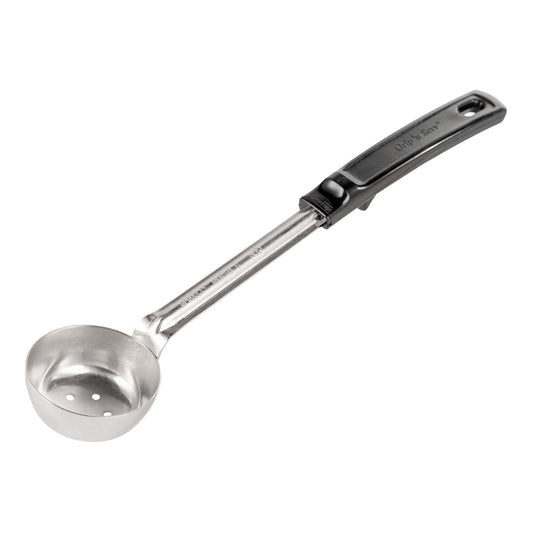 Vollrath | Grip N Serve Perforated Round Spoodle, 2 oz, Black Handle