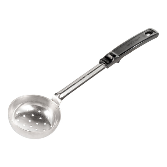 Vollrath | Grip N Serve Perforated Round Spoodle, 4 oz, Black Handle