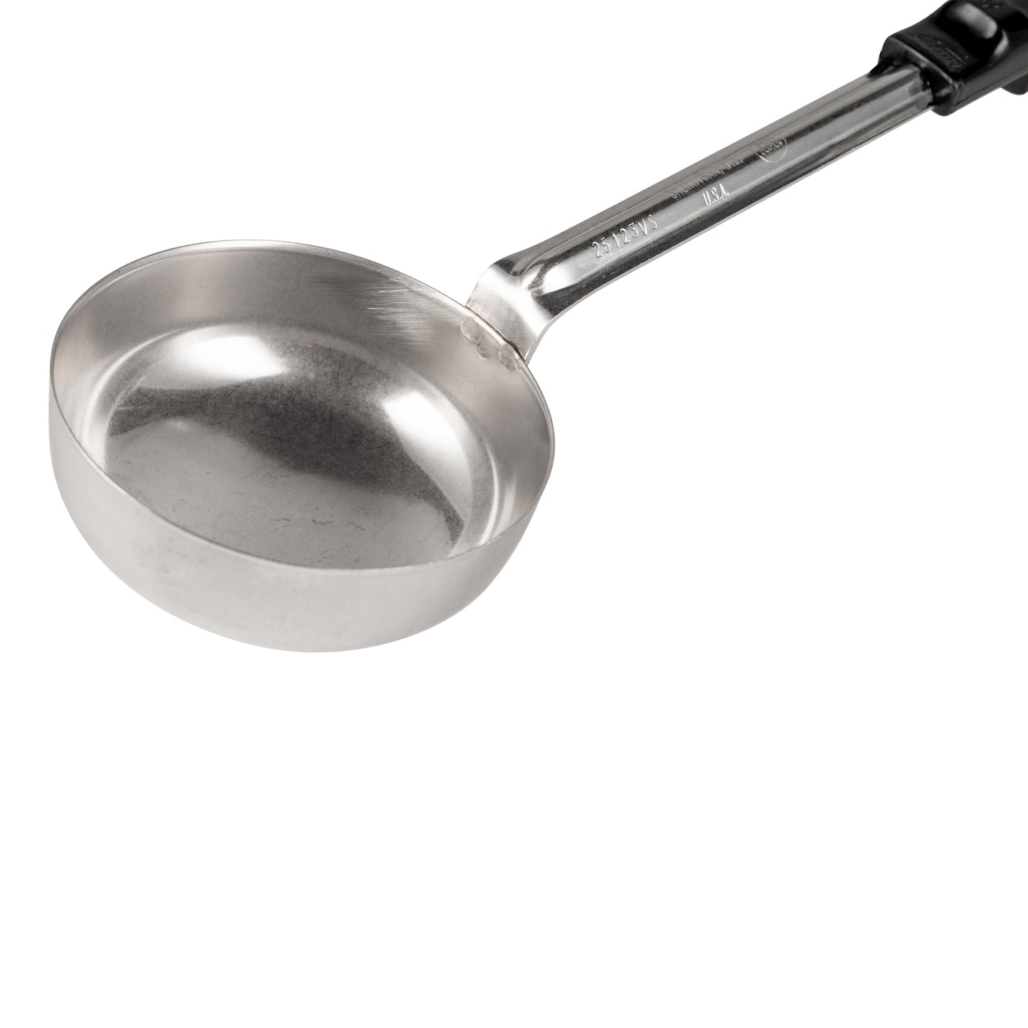 Vollrath | Grip N Serve Solid Round Spoodle, 6 oz, Black Handle