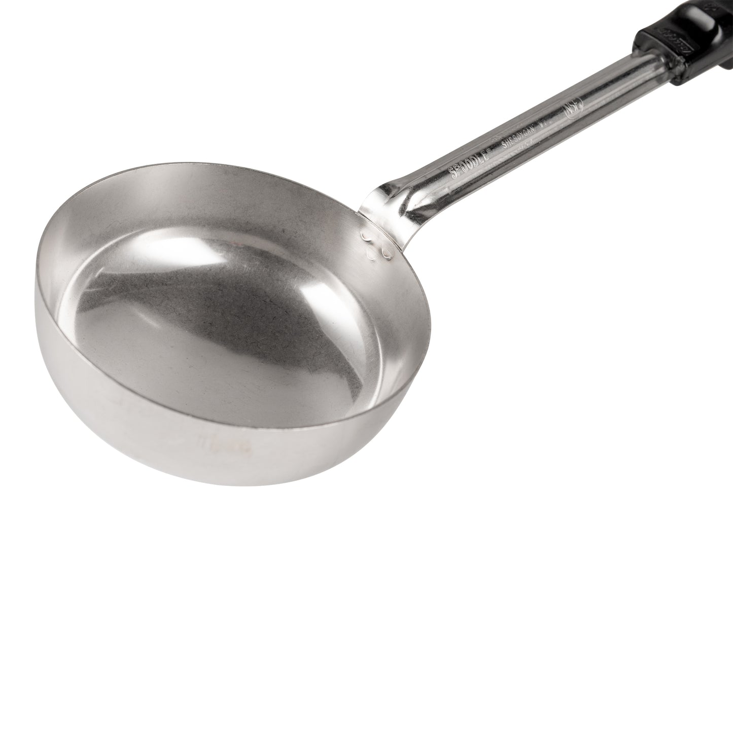 Vollrath | Grip N Serve Solid Round Spoodle, 8 oz, Black Handle