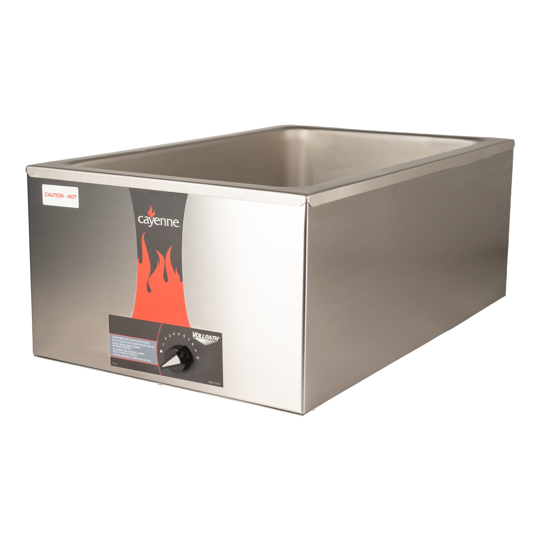 Vollrath Cayenne Countertop Full Size Food Warmer, Model 2000, 120V ...