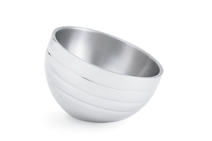 Vollrath | Bol d’affichage isolé coudé à double paroi, 5 pintes, acier inoxydable