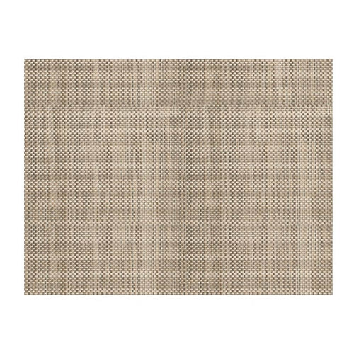 Chilewich Basketweave Hospitality Rectangular Placemat, 12” x 16”, Latte (12-pack) - 100109-020