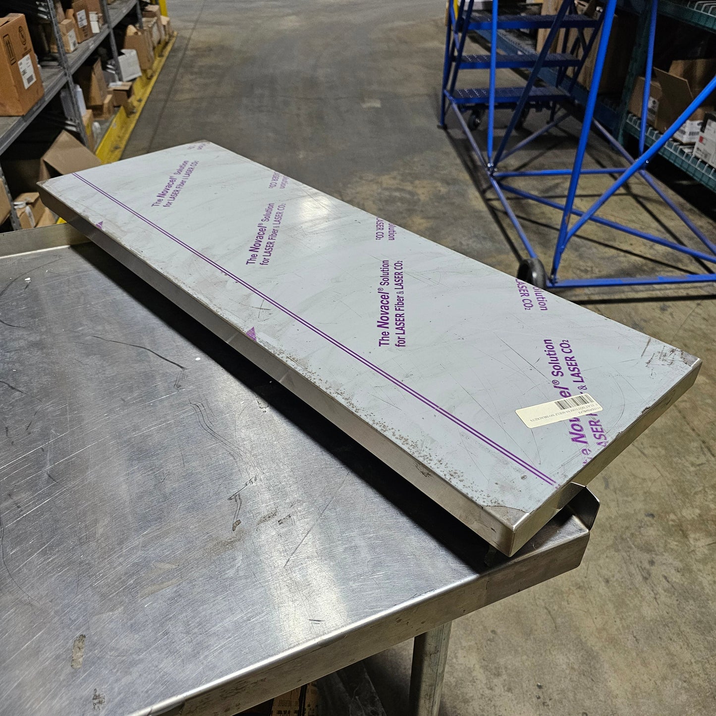 Superco Flat Bottom Shelf, 36" x 12" x 1.5", Stainless Steel, FINAL SALE - DRSHELF3