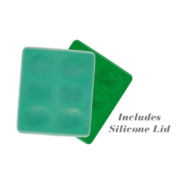 Puree Food Molds Puree Spinach Mold with Lid, Serves 6, Green - PFM13