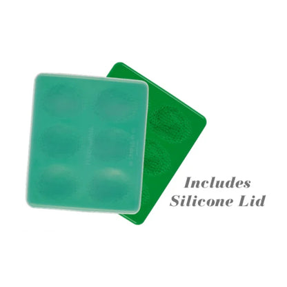 Puree Food Molds Puree Spinach Mold with Lid, Serves 6, Green - PFM13