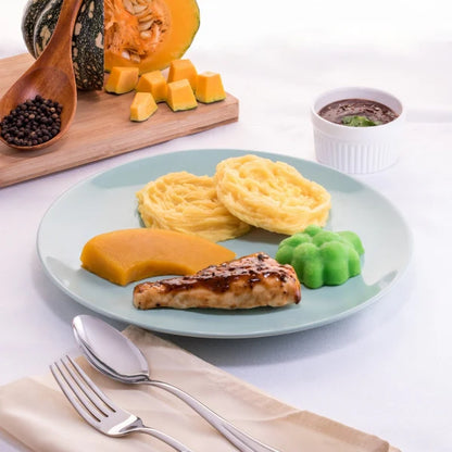 Moule à purée de petits pois avec couvercle, pour 6 personnes, vert - PFM7