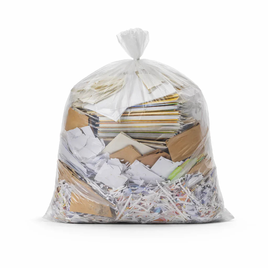 Sac poubelle Globe Utility, 50 x 56 cm, transparent (paquet de 500) - 2022CLR-U