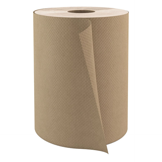 Globe Commercial Paper Towel Rolls, Kraft (12-pack) - RT350NAT