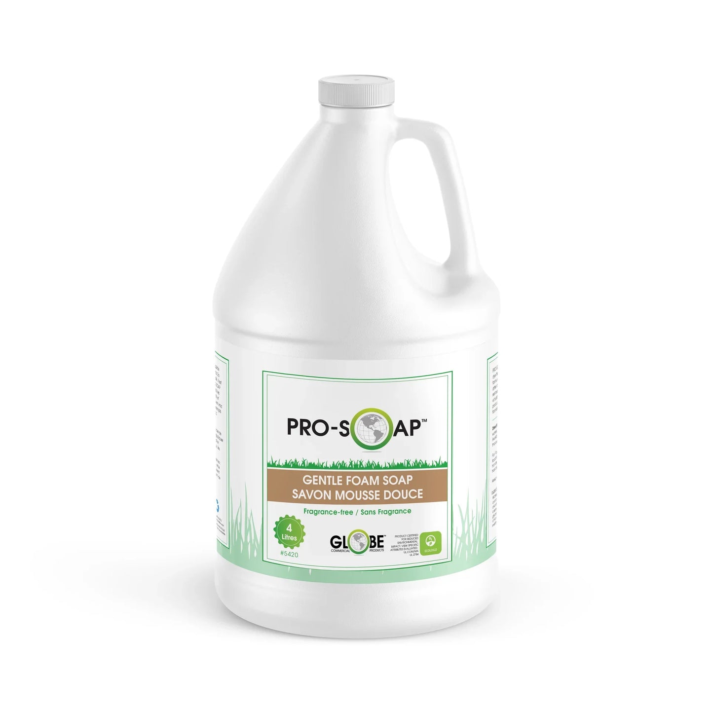 Pro-Soap Savon Moussant Doux, Sans Parfum, 4 L (Paquet de 4) - 5420