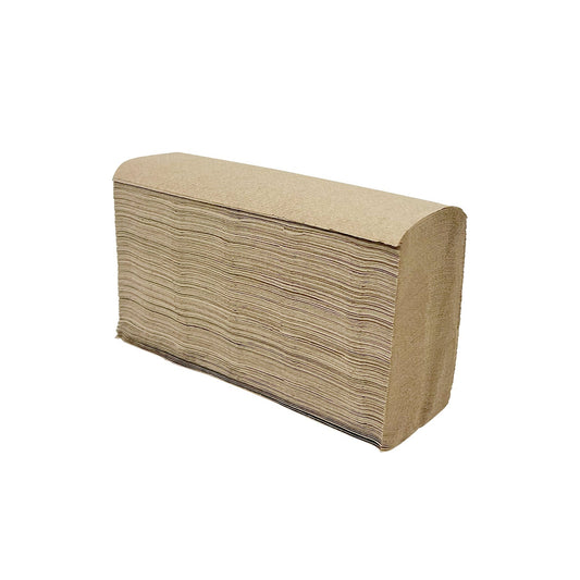 Globe Multifold Paper Towel, Kraft (16 pack) - MF250NAT