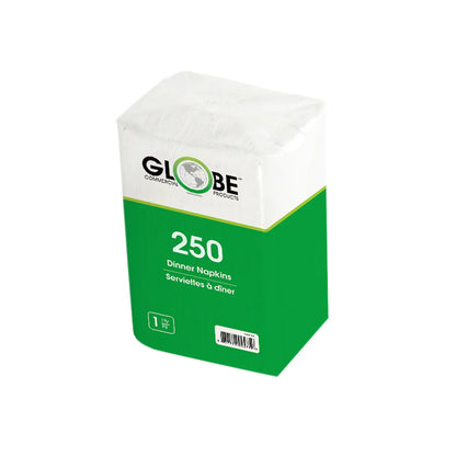 Globe Dinner Napkins, 1/8 Fold (3000-pack) - NAP100