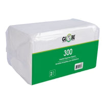 Serviettes Globe Interfold, 1/2 pli (paquet de 20) - NAP800