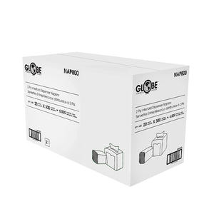 Serviettes Globe Interfold, 1/2 pli (paquet de 20) - NAP800