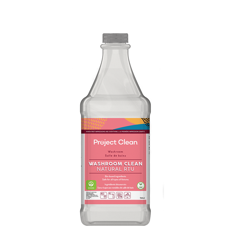 Project Clean Washroom Clean RTU, 1 Qt (12-pack) - A100923-12AN