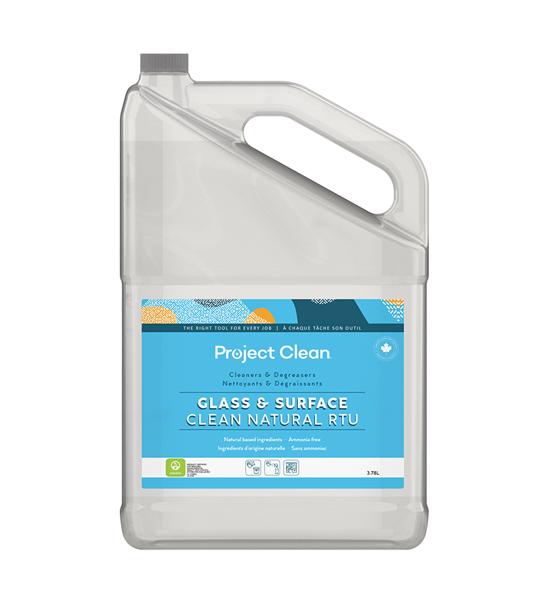 Project Clean Glass & Surface Cleaner RTU, 1 Gal (4-pack) - A1009333-4CS