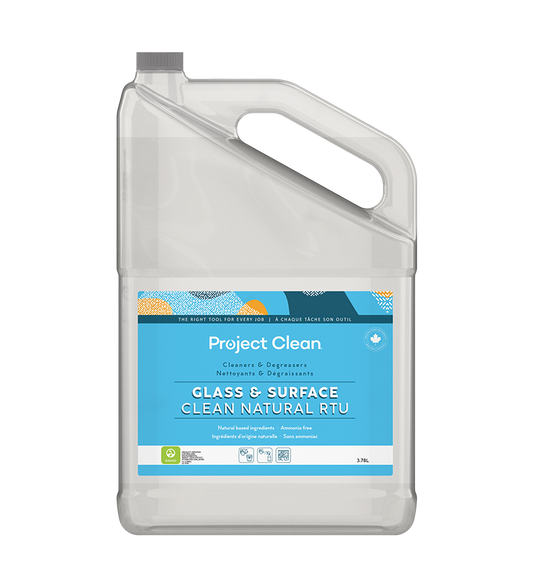 Project Clean Glass & Surface Cleaner RTU, 1 Gal (4-pack) - A1009333-4CS