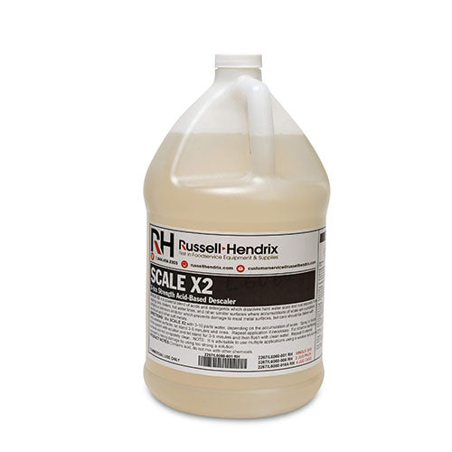 Russell Hendrix SCALE X2 Extra Strength Commercial Descaler, 4L (2-pack) - L6060-008 RH