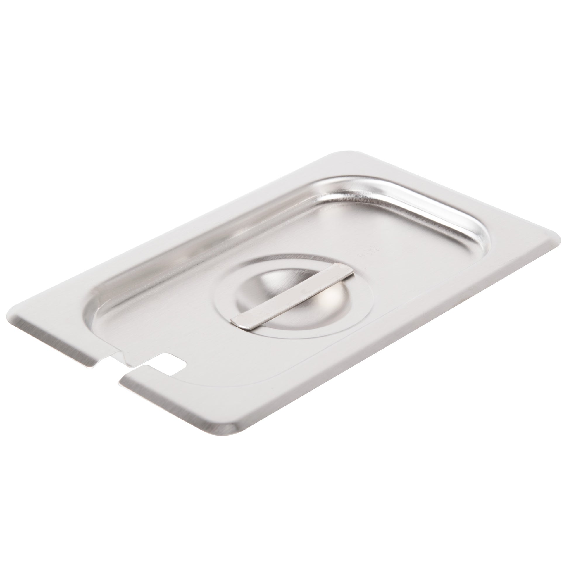 Vollrath Super Pan V Slotted Food Pan Cover, 1/9 Size, 22 Gauge Stainless Steel - 75460