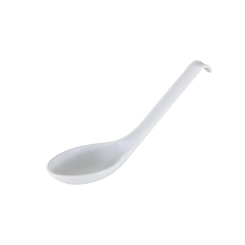 Thunder Group Chinese Soup Spoon, 6", White (60-pack) - 7200WT