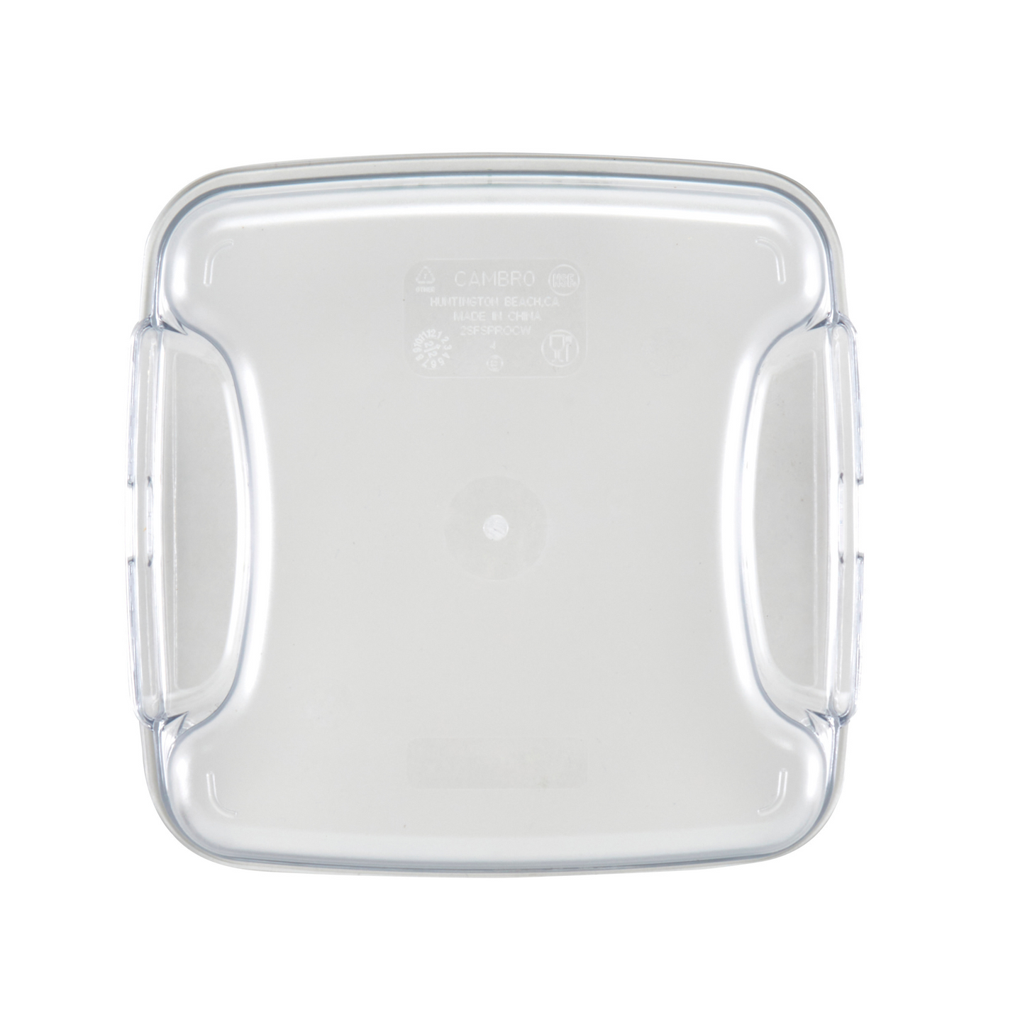 Cambro | CamSquare FreshPro Storage Container, 2 qt, Clear