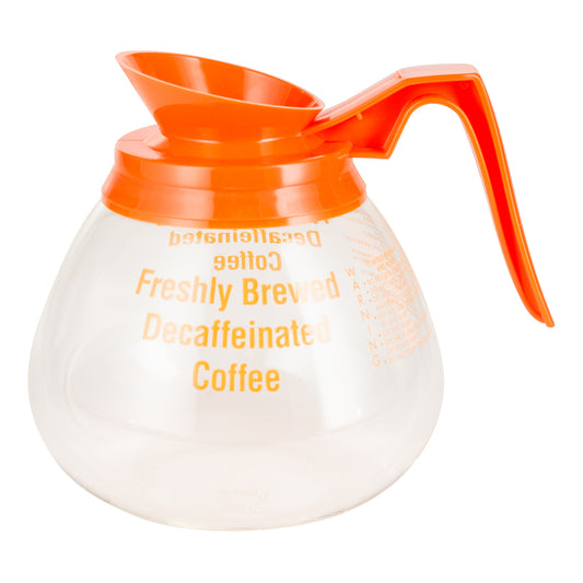 Wells Bloomfield | Glass Coffee Decanter, Orange