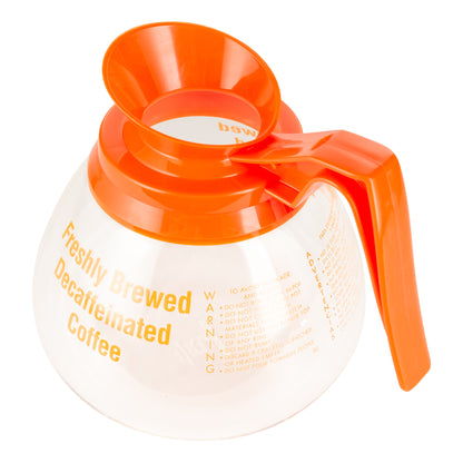 Wells Bloomfield | Glass Coffee Decanter, Orange