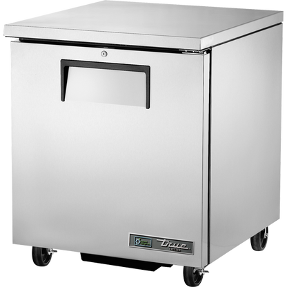 True | Single Door Undercounter Freezer, 27", 115/60/1