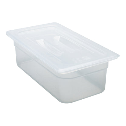 Cambro | Bac gastronome de taille 1/3, 4" de profondeur, translucide