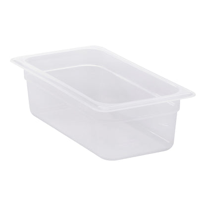 Cambro | Bac gastronome de taille 1/3, 4" de profondeur, translucide
