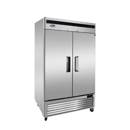 Atosa | MBF8503GR Bottom Mount Double Stainless Steel Door Reach-In Freezer, 55", 115/60/1